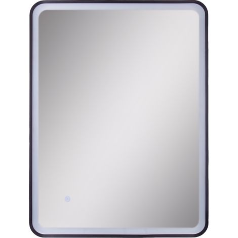 Paco Home Specchio Specchio Per Trucco Con Luce Bagno Illuminazione Indiretta Tipo 10, Rettangolare (60x80 cm)