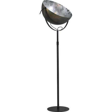 Lampadaire Industria 180 bronze à canon avec argent - 1105-30-37