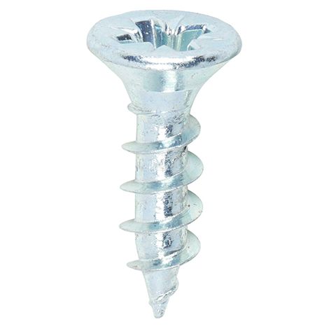 TIMCO Solo Countersunk Silver Woodscrews - 4.0 x 15