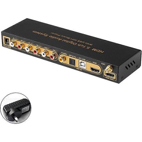 Hohe Klangqualität mit UD851B 5.1-Decodern USB-Player Speicher-AU-