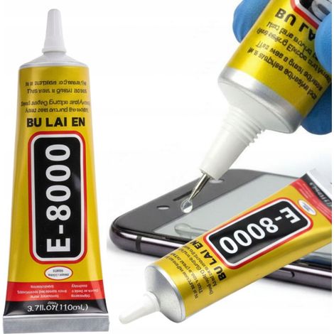 Synthetischer Montagekleber für Bildschirme und Gehäuse - 110 ml - E-8000