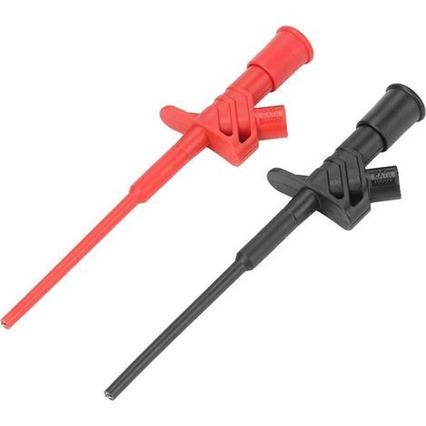 Muntra-Sonde de test flexible haute tension - 2 pièces P5004 sonde de test flexible haute tension isolée pince de crochet de test professionnel rapide (1/5)