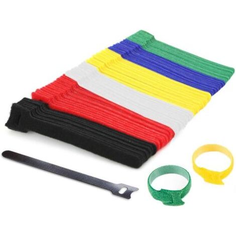 QORVA-120 serre-câbles réutilisables - Personnalisables pour la gestion des fils/cordons