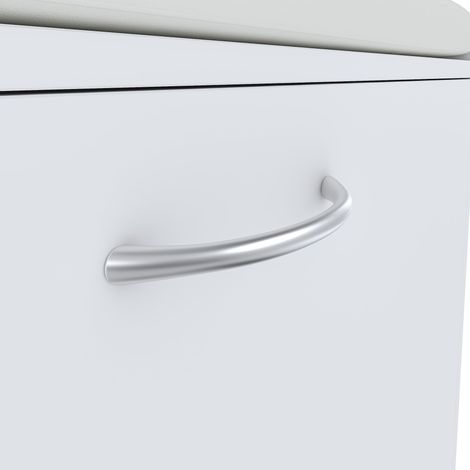 Panca Portascarpe Scarpiera Da Ingresso Piccola Salvaspazio Con Cuscino Anta A Ribalta Seduta Imbottita In Ecopelle Tripla Profondità Soggiorno Casa Camera Ufficio 60 x 30 x 48 Cm Noce - Colore: White (1/5)