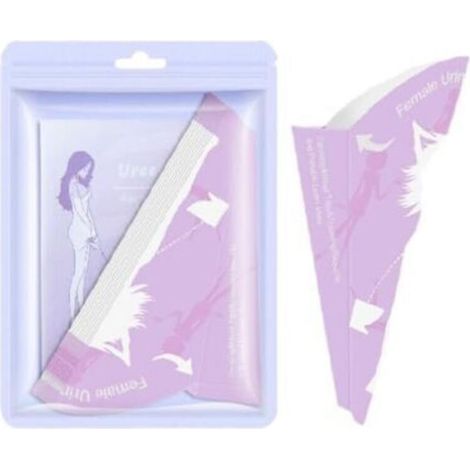 40 Pièces Aide à L'urinoir pour Les Femmes Debout, Urinoir Jetable pour Femme, Entonnoir de Pipi Debout, Urinella pour Femme pour Les Déplacements, Le Camping, Les Voyages, La Randonné