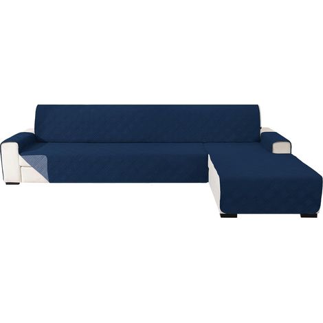 1 Housse De Canapé D'angle Réversible, 4 Places Avec Accoudoirs, Antidérapante, Lavable, Pour Salon