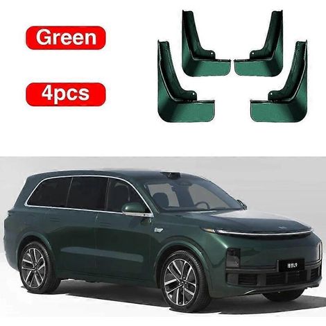 Schmutzfänger für Li Auto L9 Lixiang L9 (2022–2025) – Spritzschutz-Set für Kotflügel und Außenverkleidung – Grün (1/5)