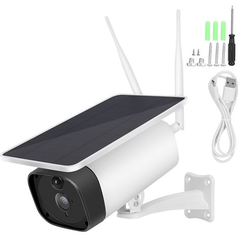 Caméra IP 1080P 4G Vision Nocturne Extérieure IP67 Étanche avec Panneau Solaire 6W Bande Fréquence Asie du Sud-Est Amérique du Sud (1/5)