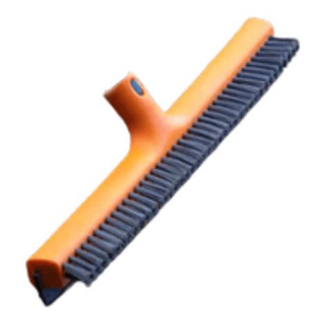 Venteo – Raclette et brosse dure 2 en 1 – Nettoyage vitres 42cm – Embout universel – Poils rigides pour taches tenaces – Outil multifonction