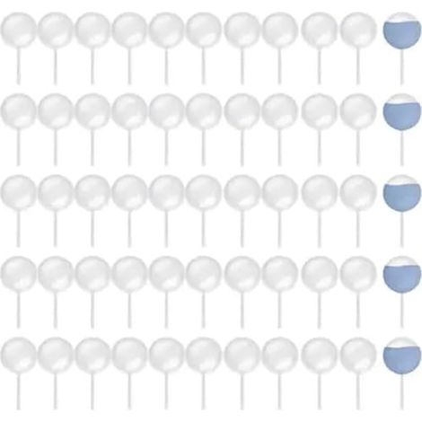 Pipettes de confiserie pour sauces, 50 pièces/billes de 1 ml (1/2)