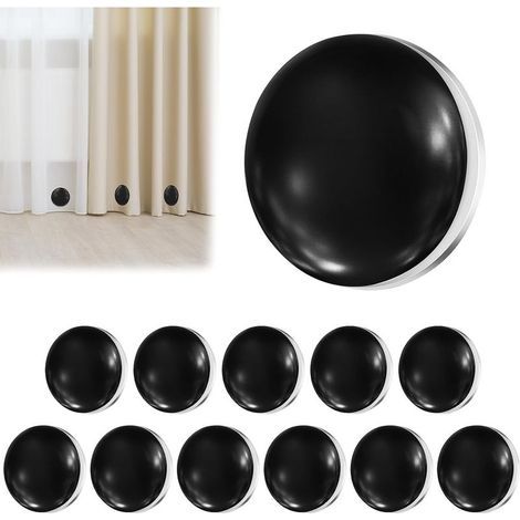 Set mit 10 Paar magnetischen Duschvorhanggewichten, stabile Befestigung mit Aufbewahrungsbox (1/5)