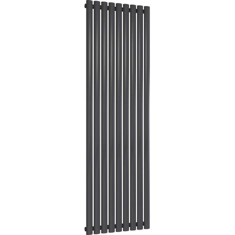Reina Neva Designer Radiator 1800mm H x 531mm W Single Anthracite (1/5)