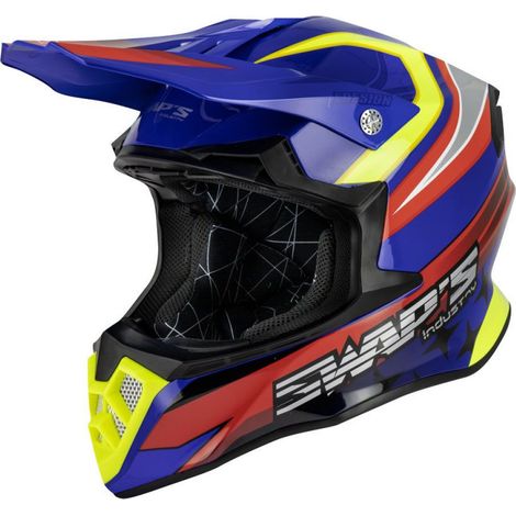 Casque Cross S828 Faster Double D TAILLE XL (1/3)