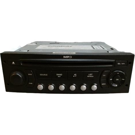 [PRODUIT D'OCCASION] Autoradio PEUGEOT 307 ♻️ Ref Oe. 1614201480 - Garantie à vie (1/4)