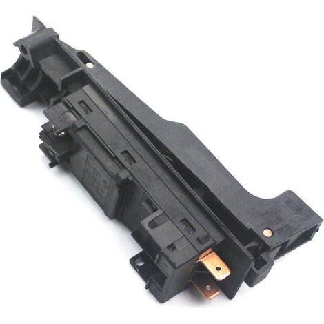 Interrupteur de meuleuse d'angle électrique compatible avec les meuleuses d'angle GWS20-180, GGWS20-230, TWS2000, GWS26-230B et GWS2200-180H pièce de rechange neuve. (1/4)
