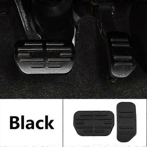 Étui de pédales d'accélérateur, de frein et de carburant en aluminium avec revêtement antidérapant pour Toyota Corolla E180 (2014-2018) (1/5)