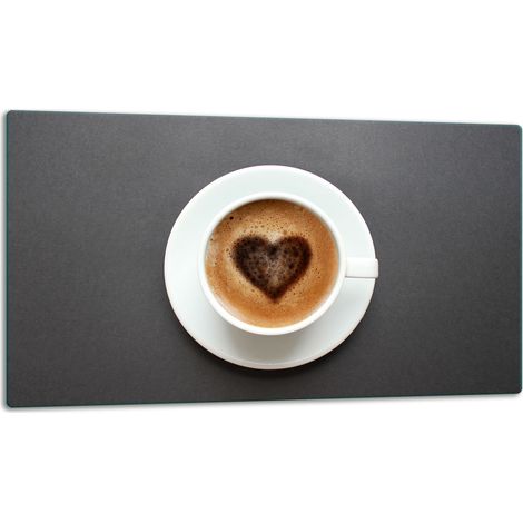 Glasschneidebrett 52x30 Kaffee (1/5)