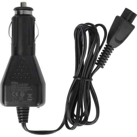 vhbw caricabatteria da auto compatibile con Kärcher OC 3 + Adventure idropulitrice - Caricatore da 12V nero