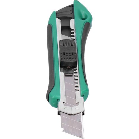 Cutter Carton Pro avec Lame en Titane Rétractable pour Découpe Précise 11108 (1/5)