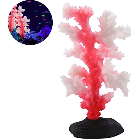 Coral - Silicone Artificiel Pour Aquarium - Décor Sous-Marin Réaliste - Sans Toxique - 1 Pièce (1/5)