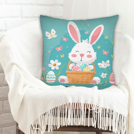 Housse de coussin moderne design déhoussable pour canapé ou lit décoration de la saint-valentin (1/5)