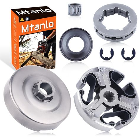 Kit tambour d'embrayage pour tronçonneuse Husqvarna 365 X-Torq, 372 372xp X-Torq Xpx, embrayage, pignon de jante, disque d'embrayage (1/5)