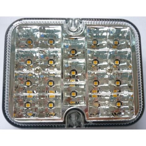 Feu de recul Led 12v 3w 101x81 mm