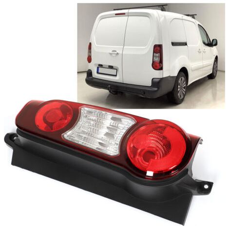 Right rear brake/turn signal bulb replacement for 9677205480 Citroen Berlingo Mk2 Van