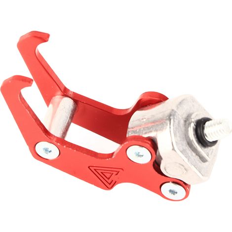 Crochet de rangement pour bagages de moto en alliage d'aluminium modifié, en forme de bec d'aigle, pour casque (rouge) (Interdit sur Amazon US) (1/3)