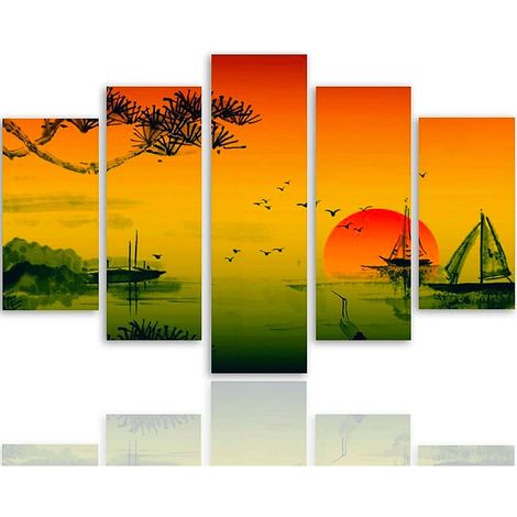 Tableau paysage japon 2 - 200 x 100 cm (1/5)
