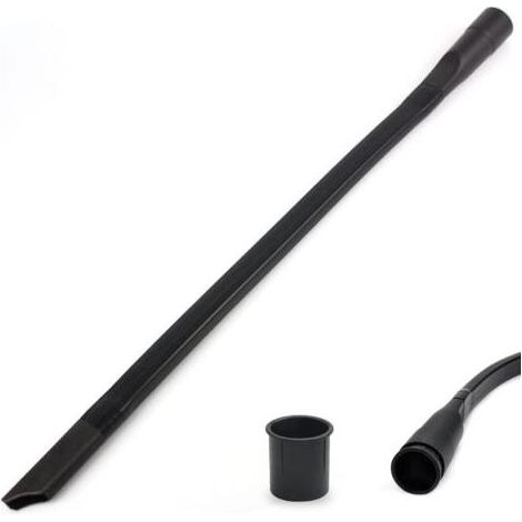 Tête d'aspirateur plate et flexible universelle 32 mm, embout coudé de 62 cm pour nettoyage sous les meubles et sièges auto, compatible tous aspirateurs (1/5)
