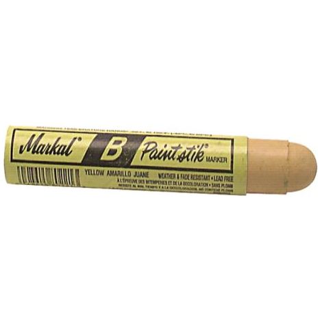 Markal Paintstick Cold Surface Marker Yellow