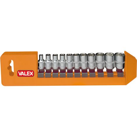 Chiavi a bussola serie 11 pezzi attacco 1/4" 1461500 VALEX