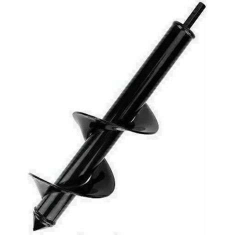8x60cm Jardin Auger Foret Jardin Post Hole Digger avec Non-Slip Hex entraînement Usine Fleur Ampoule Spirale Bedding mèche cultivateur du Sol à la Main (1/3)
