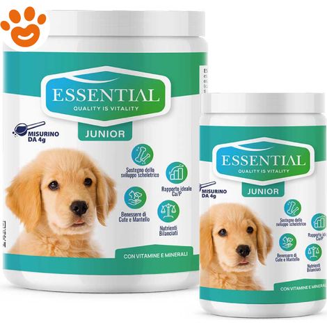Chemi Vit Essential Dog Junior - Confezione 150 Gr -