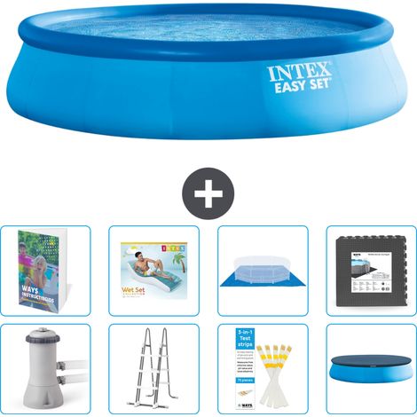 Intex Piscina Easy Set Rotonda - 457x107 cm - 9-pezzi  S533