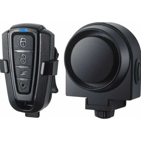Anti-theft alarm, intelligent alarm with wireless remote control, waterproof vibration intelligent alarm, for bicycle/motorcycle/electric vehicle/scooter