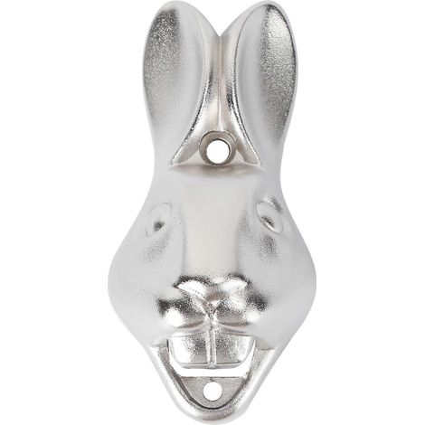 Ouvre-bouteille mural créatif en alliage de zinc, design moderne, 1 pièce (1/5)