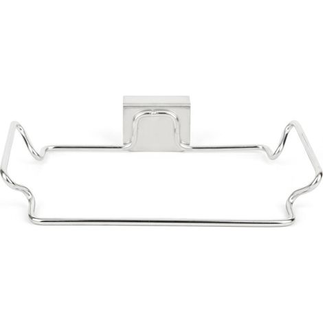 Support Mural Pour Sacs Poubelles - Acier Inoxydable 430 - Pour Porte De Placard Ou Cuisine - Charge Max 3 Kg - 1 Pièce (1/5)