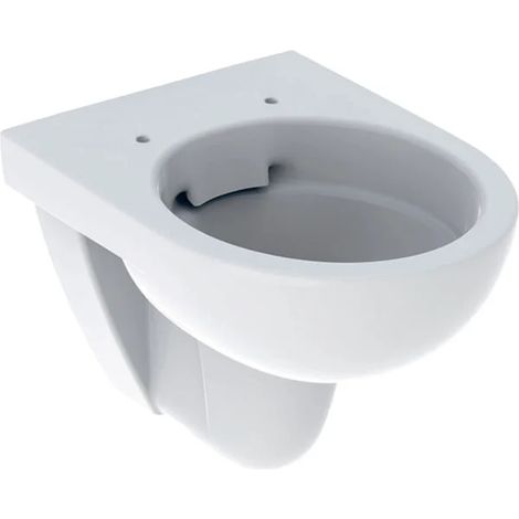Geberit Renova Compact inodoro suspendido de fondo profundo, saliente reducido, Rimfree: T=48cm, blanco, 502297011