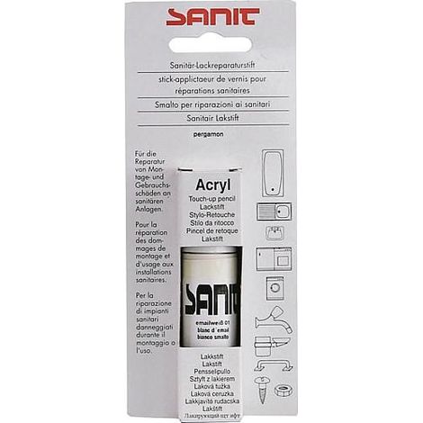 SANIT Crayon de réparation vernis pergame