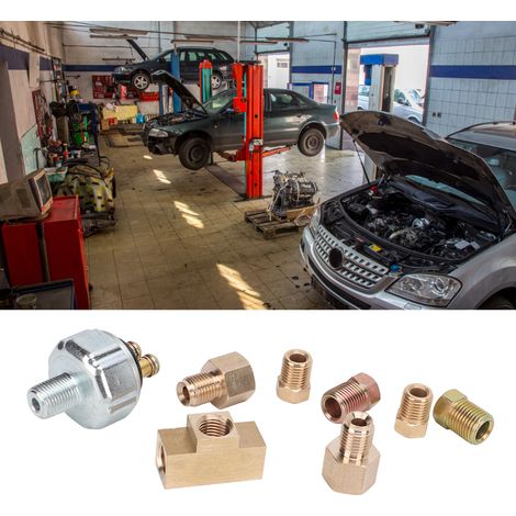 Kit adaptateur universel pour connecteur de frein hydraulique à passage direct pour interrupteur de feu stop (1/5)