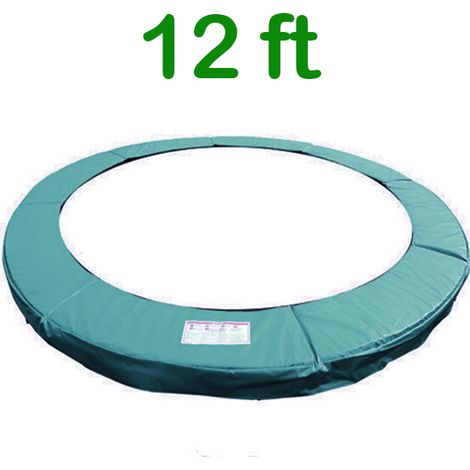 Greenbay Replacement Trampoline Surround Pad Foam Safety Guard Spring Cover Padding Pads Green 12FT