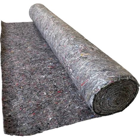 Feltro Protettivo Assorbente Antiscivolo Multiuso per Pavimento 1x10 mt 210 gr/mq 1x10 metri (1/5)
