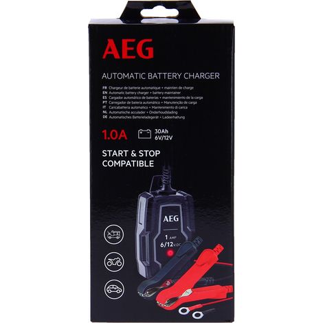 AEG Chargeur de batterie 1A 12V