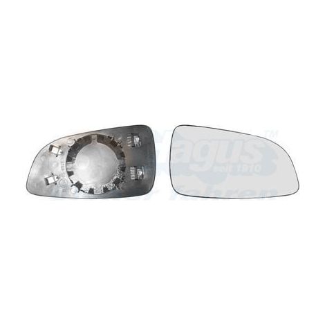 Verre de rétroviseur, rétroviseur extérieur VAN WEZEL 3745838 OPEL 13141984
