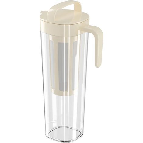 Hochtemperatur-Wasserkrug aus Kunststoff, luftdicht, ideal für Eissäfte/Tees/Früchte (1/5)