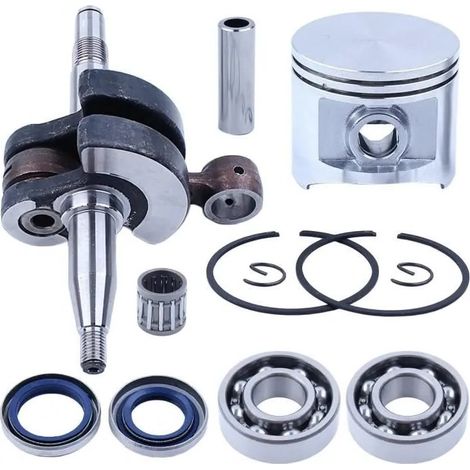 Kit vilebrequin compatible tronçonneuse Husqvarna 365 372 372XP 371 362 références 503748701 503909271 (1/3)