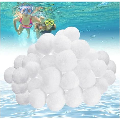 Balles filtrantes piscine 500g, remplacent 18kg de sable filtrant. (1/5)