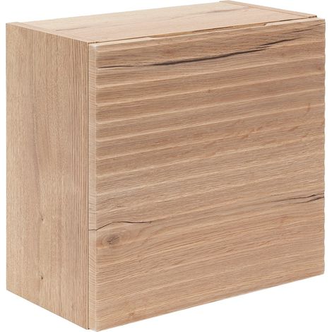 Naturel Niedriger Badezimmerschrank Natural Savona 40,2x39,6x21,7 cm Halifax-Eiche matt (SAVONAH40DH)
